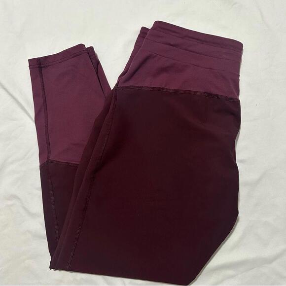 COLUMBIA BURGUNDY PANTS - Picture 4 of 4